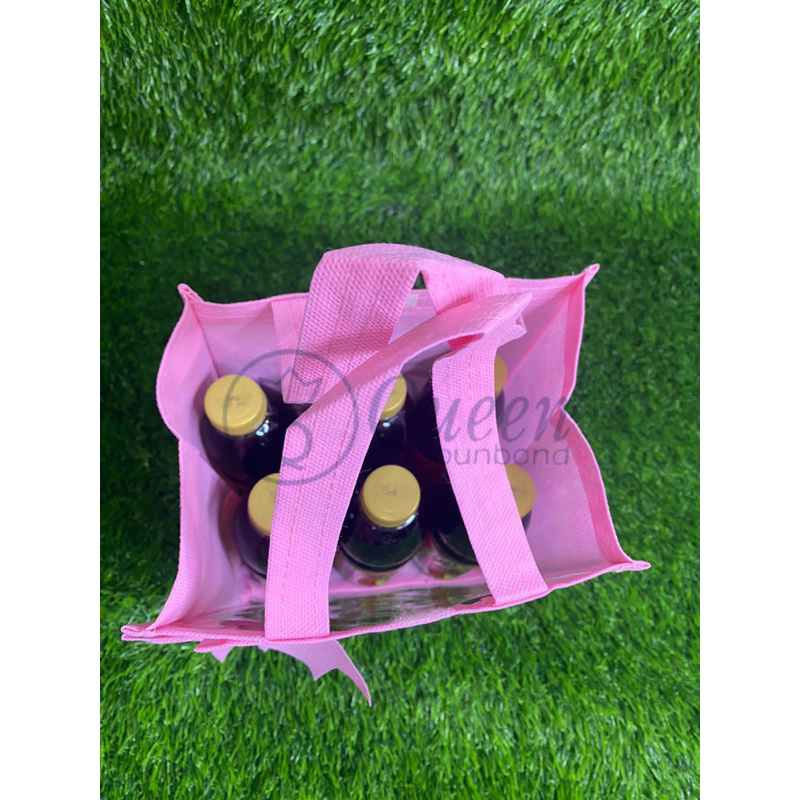 HARGA LUSIN ISI 12 BIJI- TAS HAJATAN  MIKA TEBAL 0.25 MM 20x14x26  -+   SOUVENIR