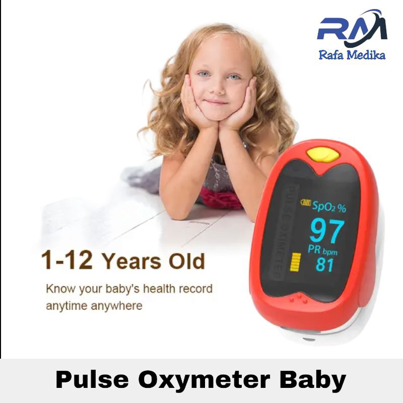 Pulse Oxymeter Baby Saturasi Oksigen Anak  SPO2 Bayi