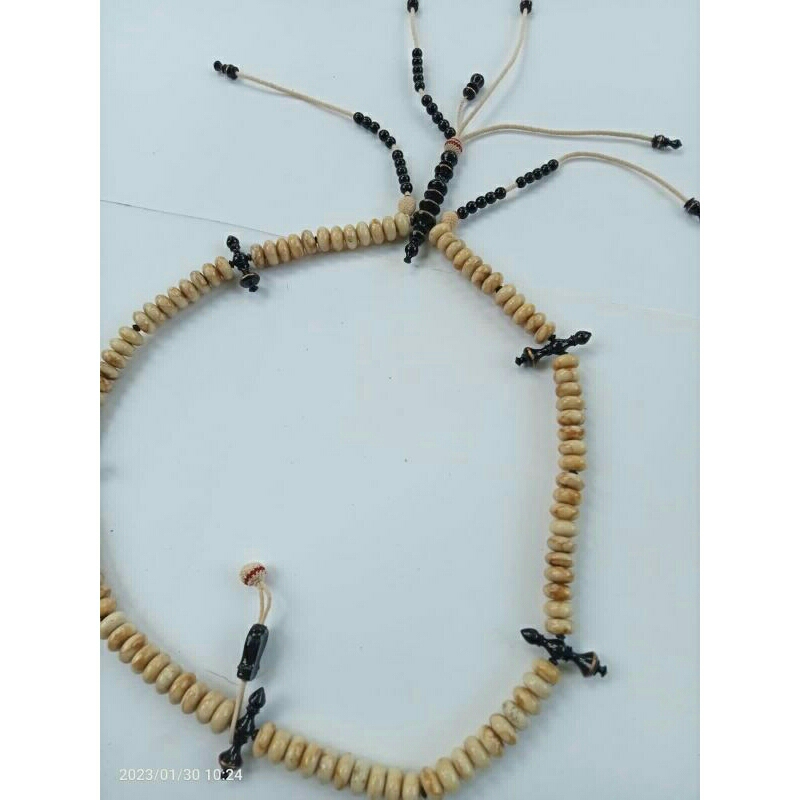 tasbih tijani batu marjan putih kombinasi yuser tasbih yuser