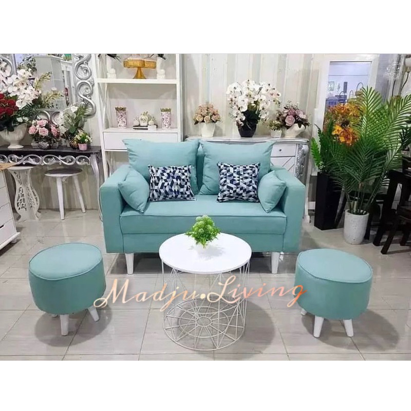 sofa set retro / sofa tamu murah bandung