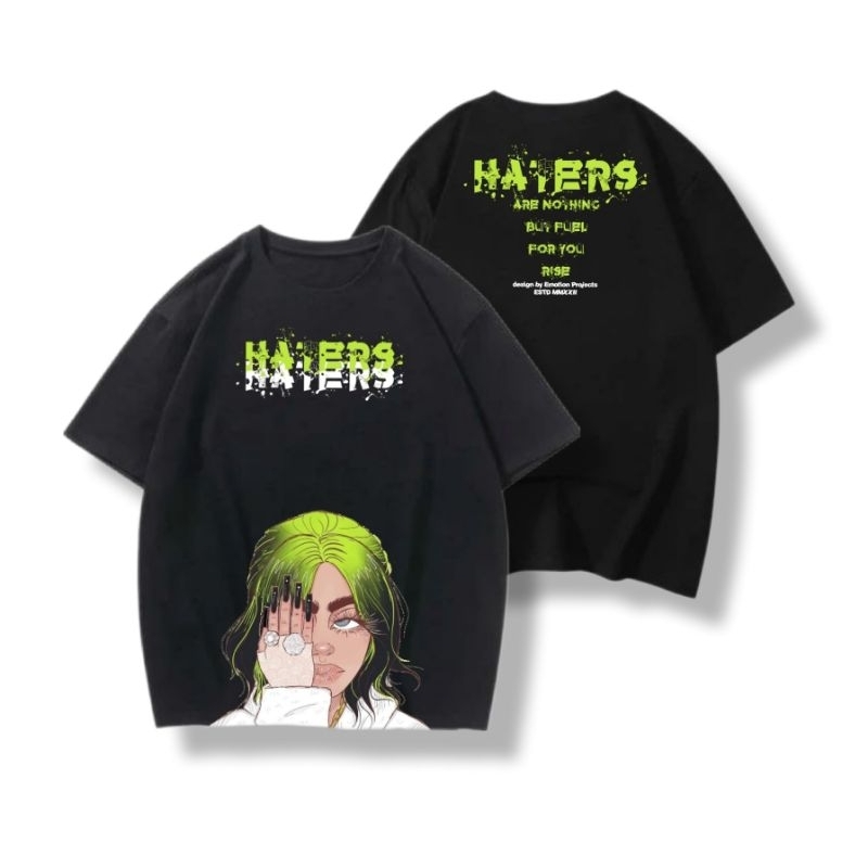 Kaos Distro Bandung Oversize Haters