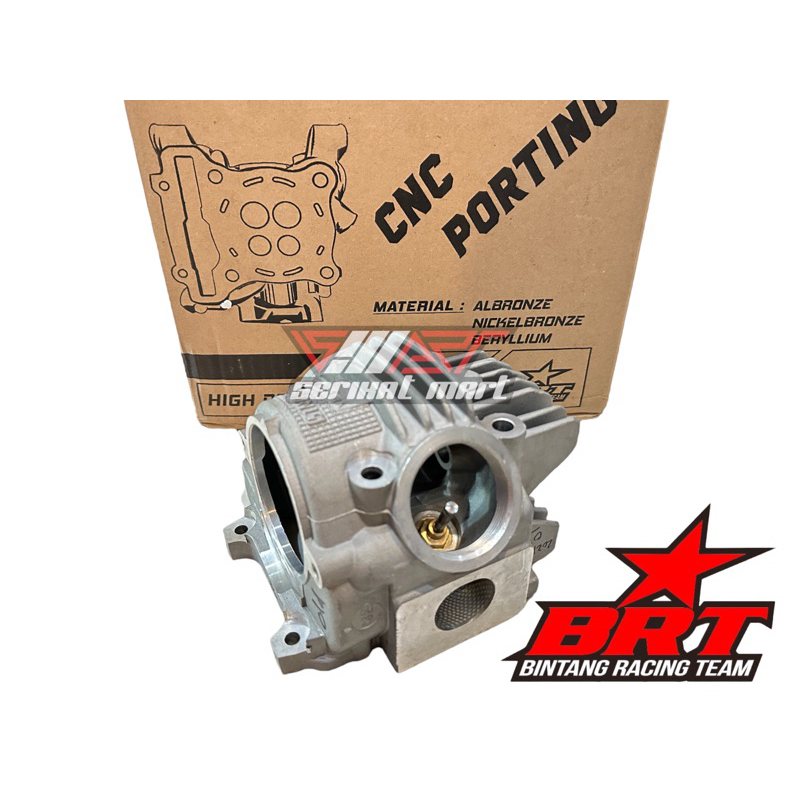 HEAD BRT JUPITER Z NICKELBRONZE PORTING CNC