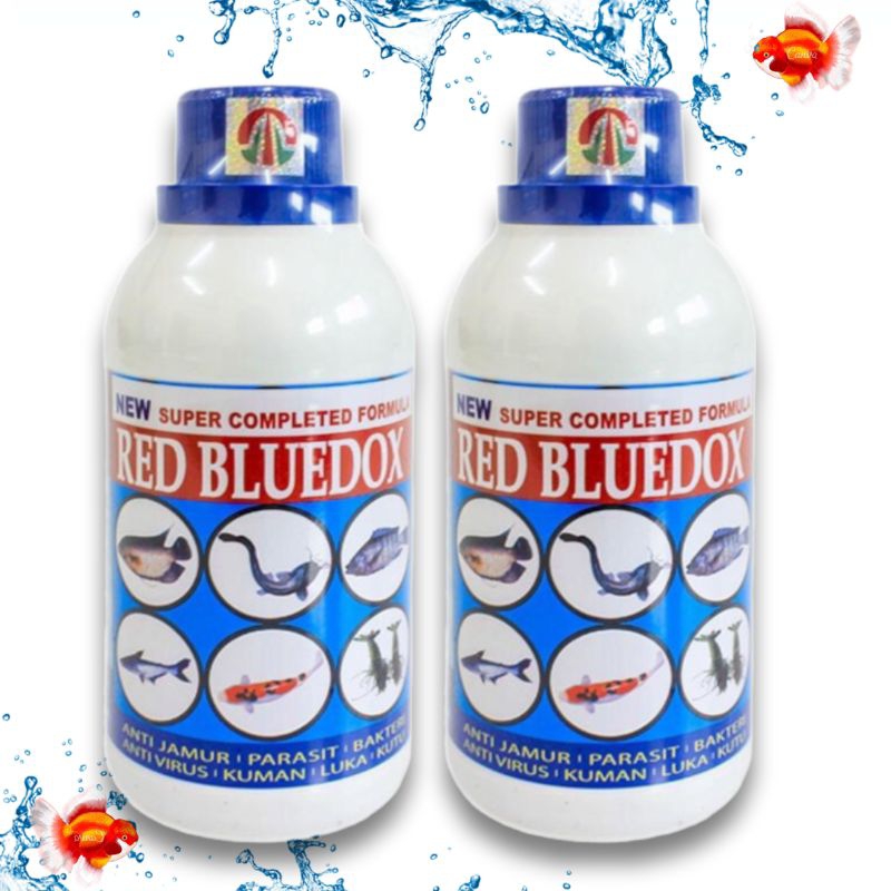 Obat ikan jamur bakteri RED BLUEDOX 250ml