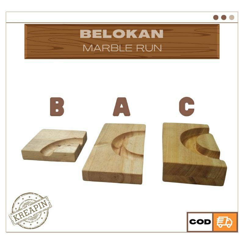 Kreapin Aksesoris Belokan 90° 180° - ASMR Aksesoris Belokan 90° 180° Marble Run Race Lintasan Balap 