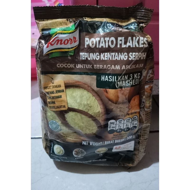 

Knorr Potato Flakes Tepung Kentang Serpih 500g