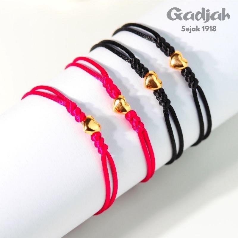 Gelang Emas Tali Plat Waru Kuwung Polos Fashion - Toko Emas Gadjah