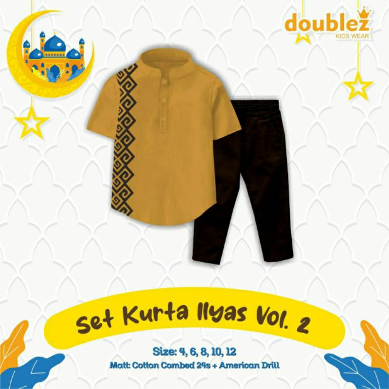 ready setelan kurta Ilyas