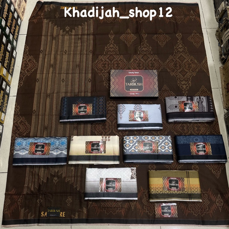 Sarung TARBUSH By Sapphire Sarung Motif BHS/SUTRA Sarung Dewasa Sarung Murah Sarung Bagus Sarung Dew