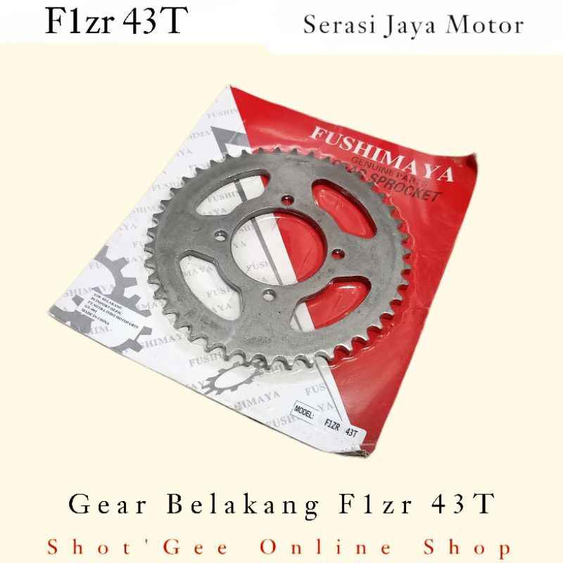 FUSHIMAYA GEAR BELAKANG F1ZR 43T / JUPITER / RXK VEGA R 428H/43T