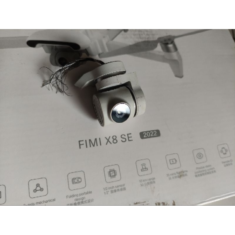 Kamera Original Fimi x8 Se v2 2022, Sensor CMOS SONY Gimbal Fimi x8 se 200 v2