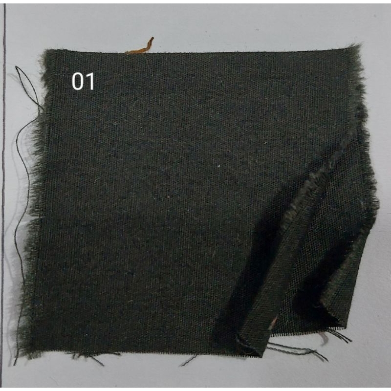 Bahan Kain Katun Poplin Polos Garment / Cotton Poplin