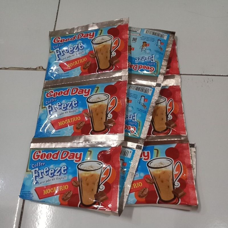 

good day freeze mocafrio ( 10 sachet)