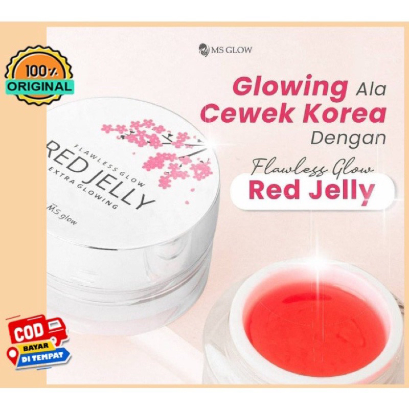 RED JELLY MS GLOW / FLAWLESS GLOW RED JELLY