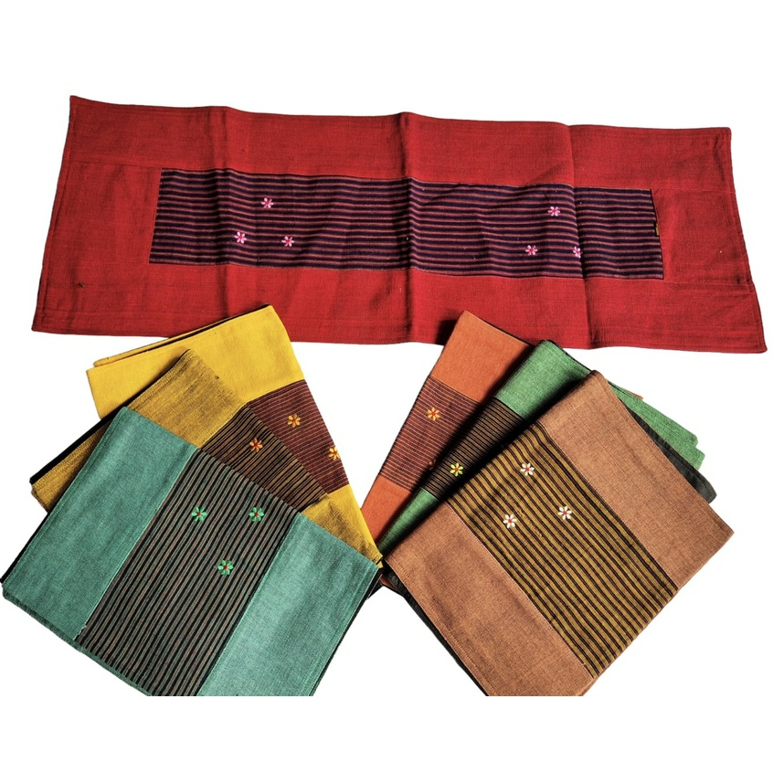 Taplak Meja Runner Lurik/Batik Tenun Premium Sriticraft