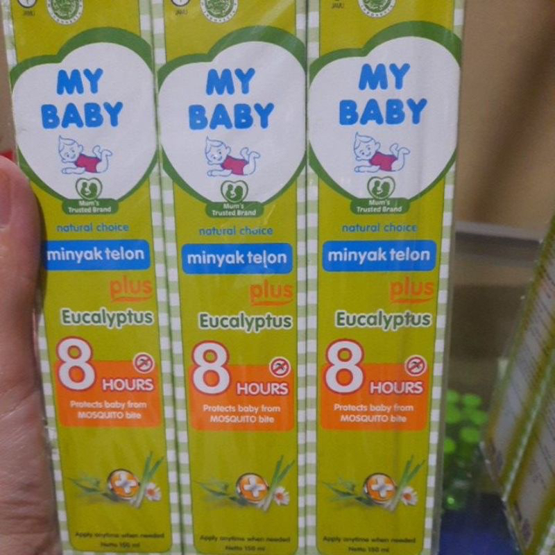 Minyak Telon My Baby eucalyptus/ Telon Lang 60 ml / 30ml