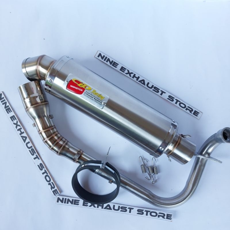 knalpot racing vario 150 led cld racing