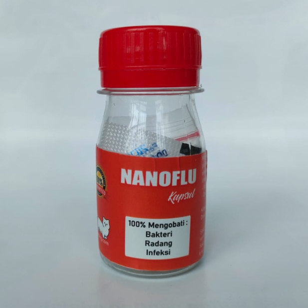 NANO FLU obat kucing kapsul paten untuk flu diare flutd anabul