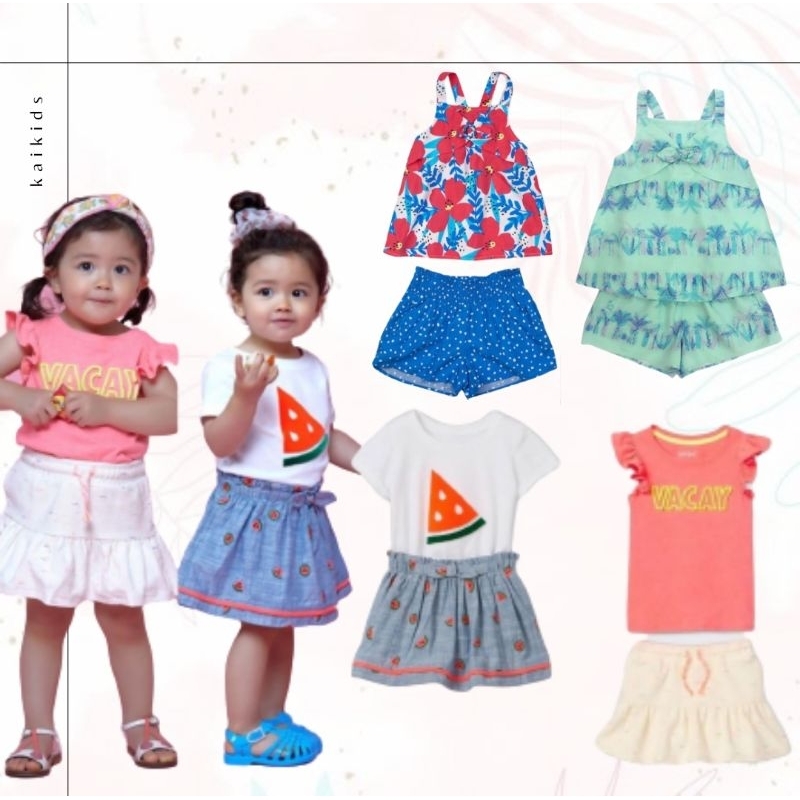 Setelan Anak Perempuan Cat & Jack