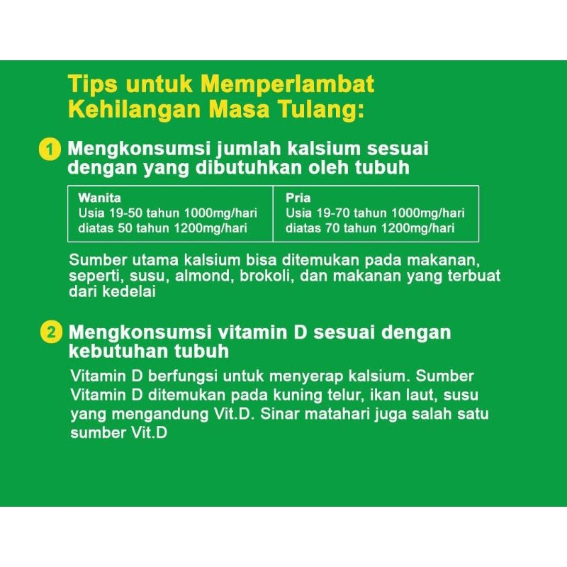 OSTEOCAL BOX isi 12 STRIP Kalsium KUNYAH Rasa Anggur