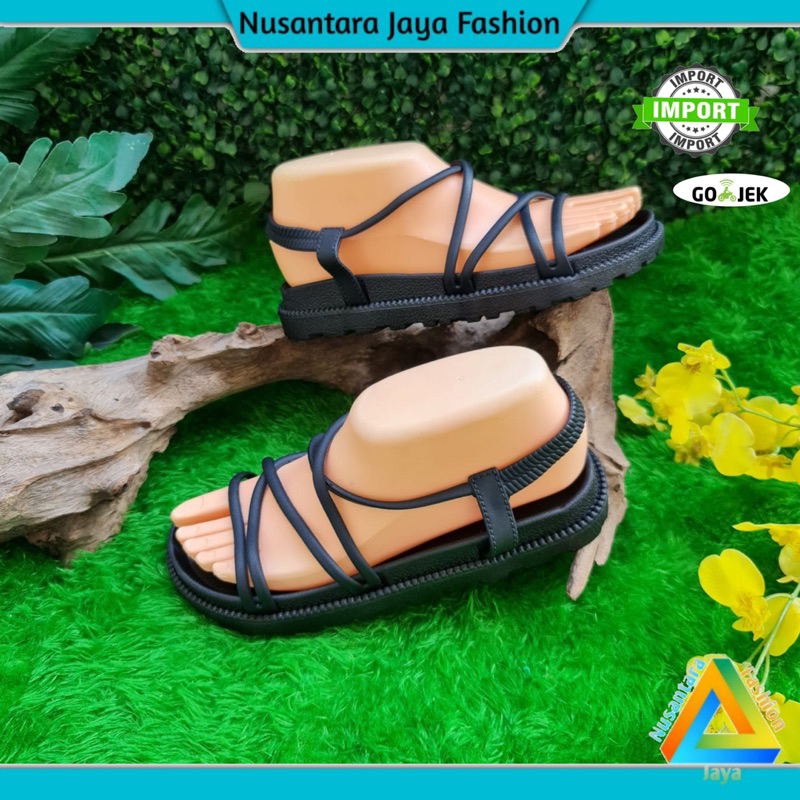 TERLARIS Sandal Wanita Kekinian - Sandal Gladiator - Sandal Balance 1991 1990