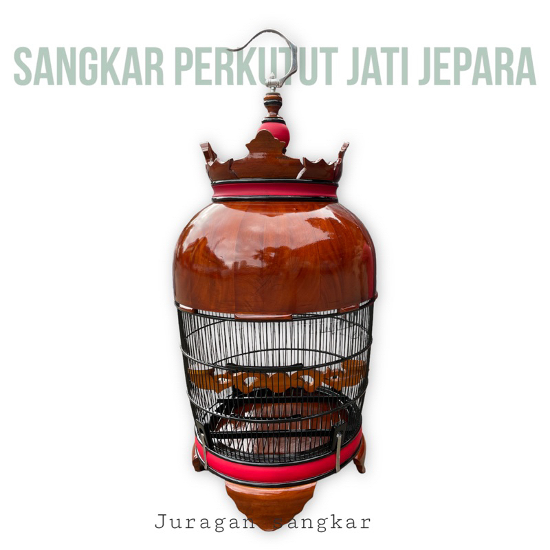 SANGKAR KANDANG PERKUTUT JATI JEPARA