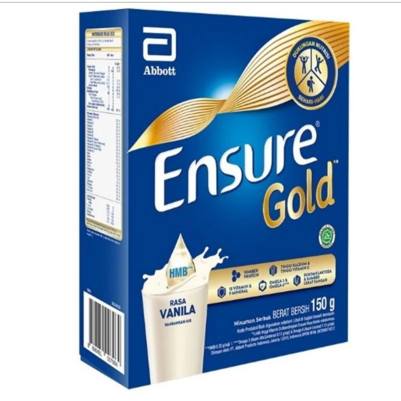 

ENSURE GOLD VANILLA 150GR (SUSU KESEHATAN)