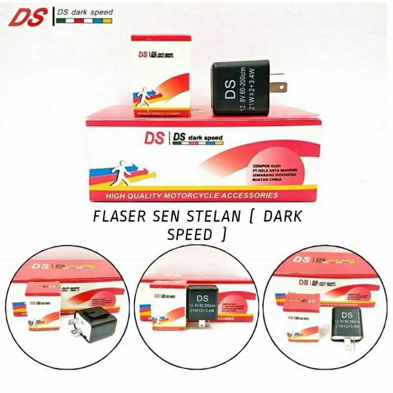Flasher Sen DS Relay Sein Stelan Kedip Cepat PNP all Motor Beat scoopy mio vario dll