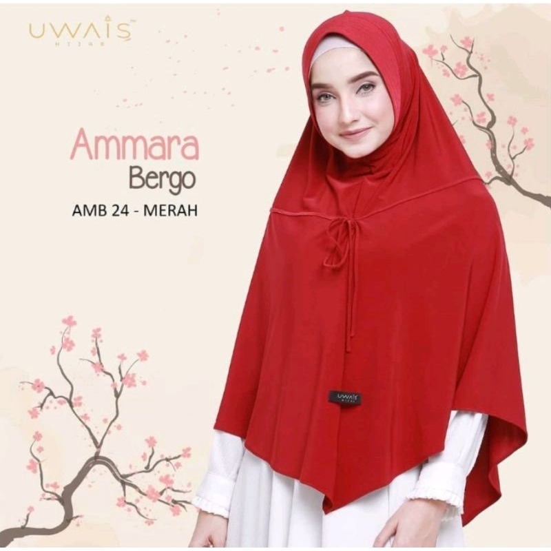 Ammara Bergo Tali Uwais Jilbab Instan Nyaman