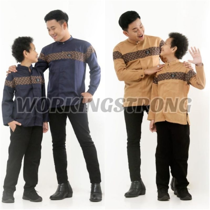 Koko Couple Ayah dan Anak Laki Laki Baju Koko Couple Koko Dewasa Koko Anak Laki Laki Terbaru Anak Koko Pria Dewasa Koko Kombinasi Koko Couple Terbaru Koko Motif  Baju Koko Couple Ayah Dan Anak Koko Ayah Anak Koko Terbaru 2023