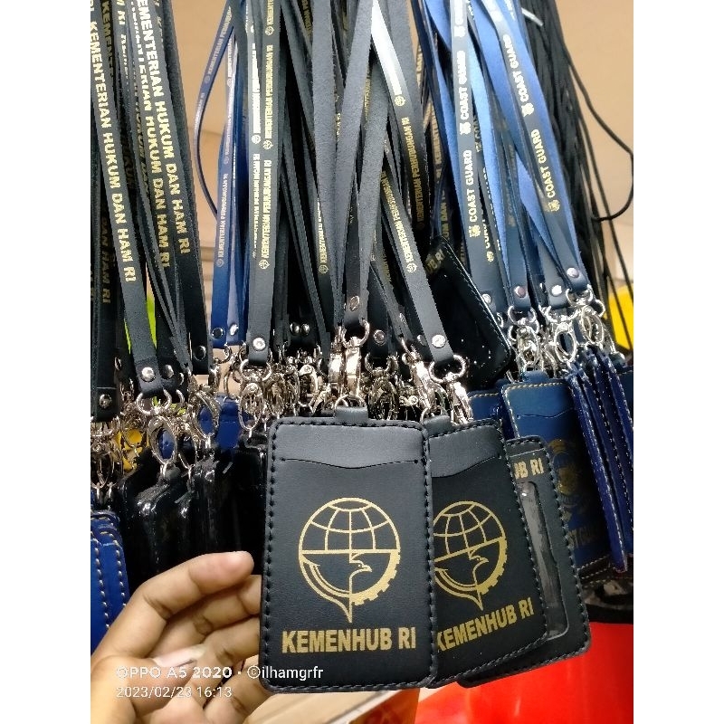 

dompet holder KEMENHUB RI/Lanyard KEMENHUB RI/tempat id card KEMENHUB RI