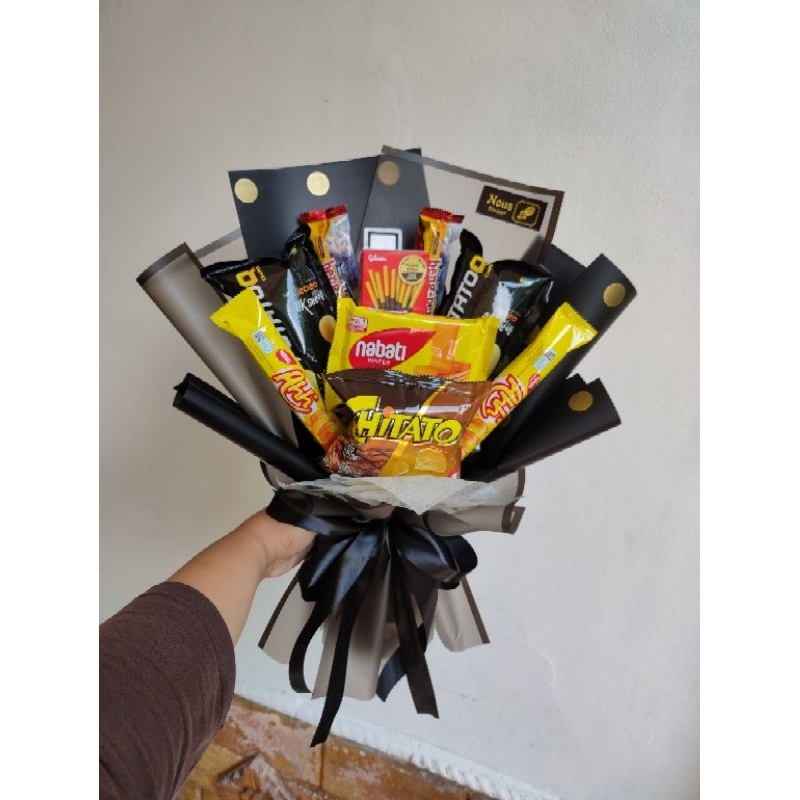 

Snack Bouquet || Buket Snack || Polkadot