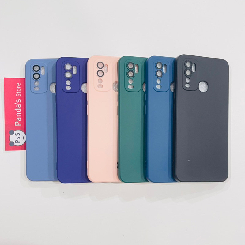 Case Vivo Y30, Y30i, Y50 Lenspro Makaron Full Color Softcase Pro Lensa