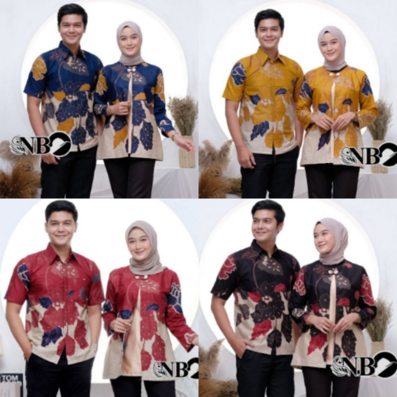 Atasan Batik Couple Batik Couple Modern Blouse Batik Couple
