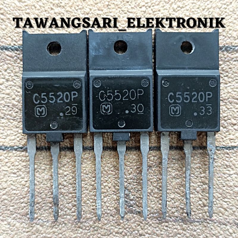 TRANSISTOR C5520P ORIGINAL TR C5520Q REGULATOR C 5520