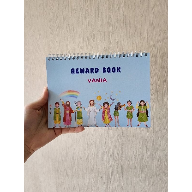 [PO CUSTOM] Reward Book Anak / Absensi Anak / Kalender Anak