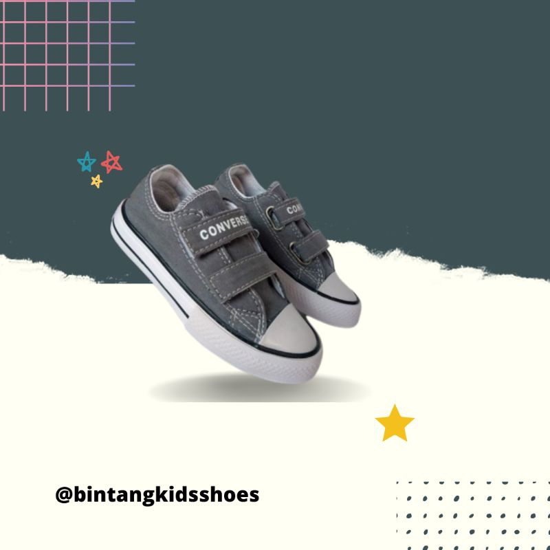 Sepatu anak sekolah Sneaker keren