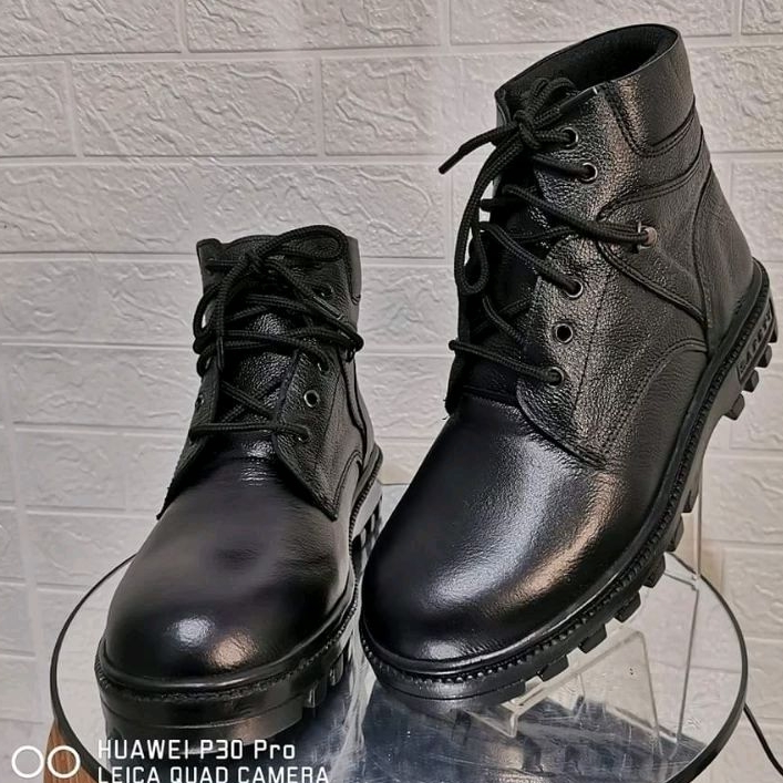 Sepatu Safety Kulit Pria King Ramses 803 ( Produksi Sendiri )