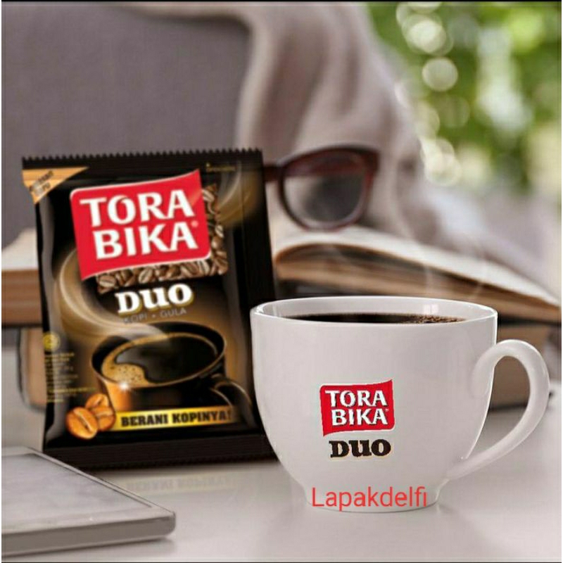 

Kopi Torabika Duo Kopi hitam + gula renceng isi 10 sachet