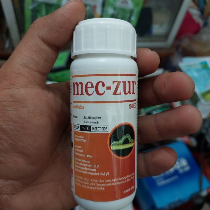 INSEKTISIDA MEC-ZUR 150 EC 100 ML SPESIALIS HAMA ULAT LUAR DALAM