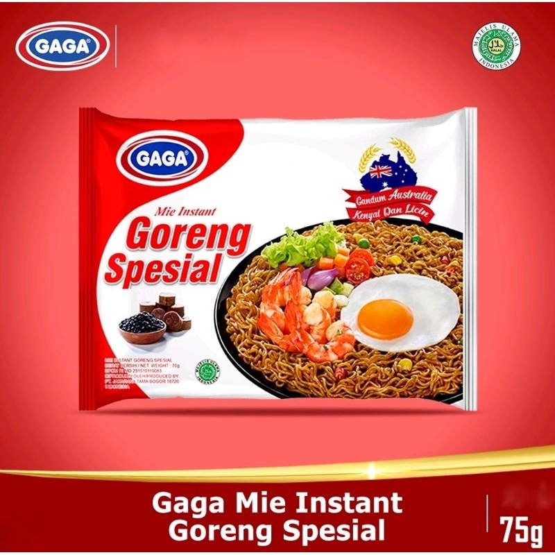 

GAGA MIE INSTAN GORENG SPESIAL