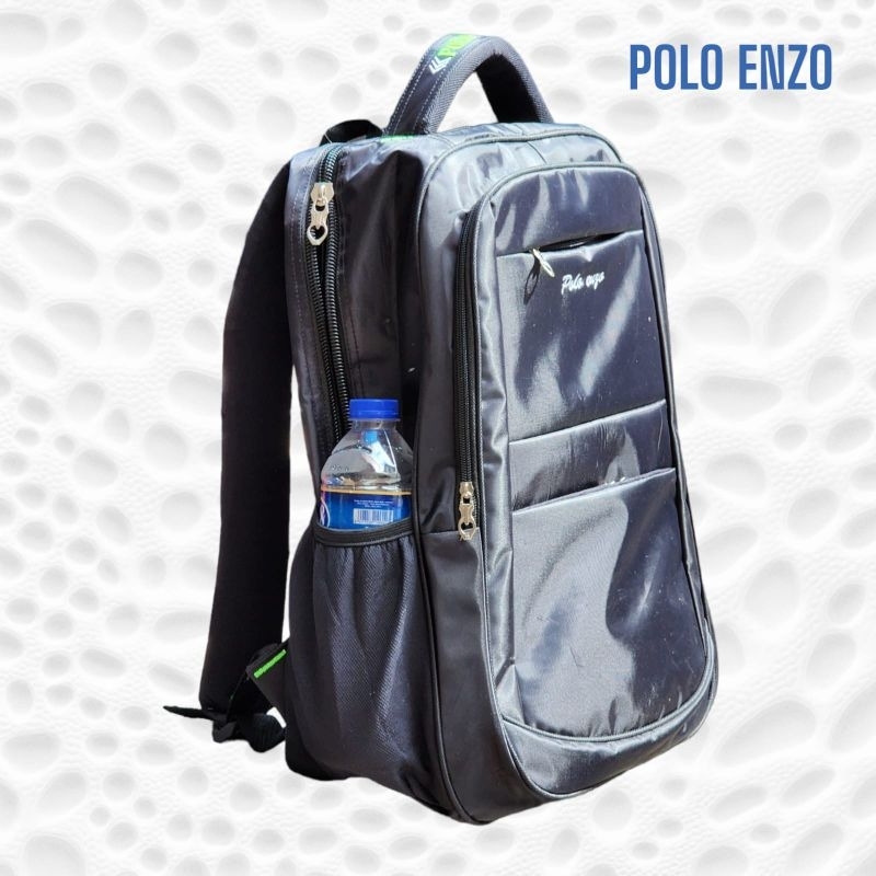 Tas Ransel polo enzo/Ransel polo enzo/Tas seminar/Tas pria wanita Bahan Nilon