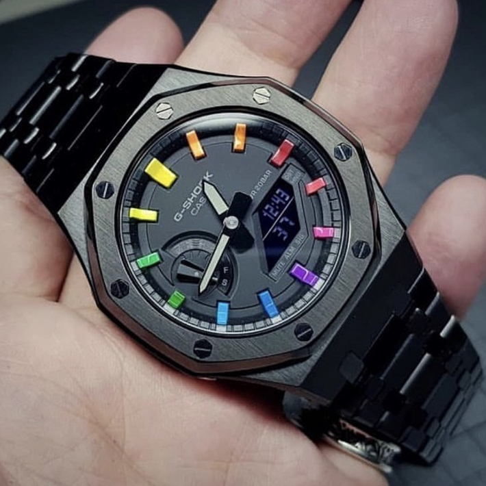 GMY Casio G-Shock GA-2100 Casio Oak AP Custom GA2100 Casio Mod Full Set ORI BM BEST SELLER 