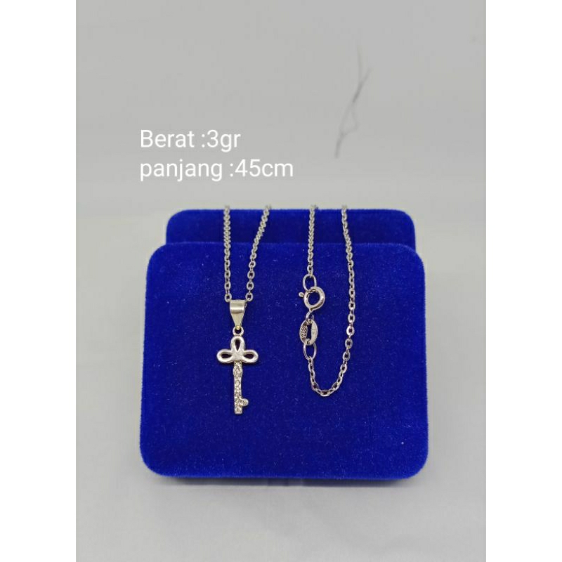 kalung+liontin variasi model kalung &amp; liontin mp/perak asli silver 925 lapis emas/perhiasan fashion wanita terbaru