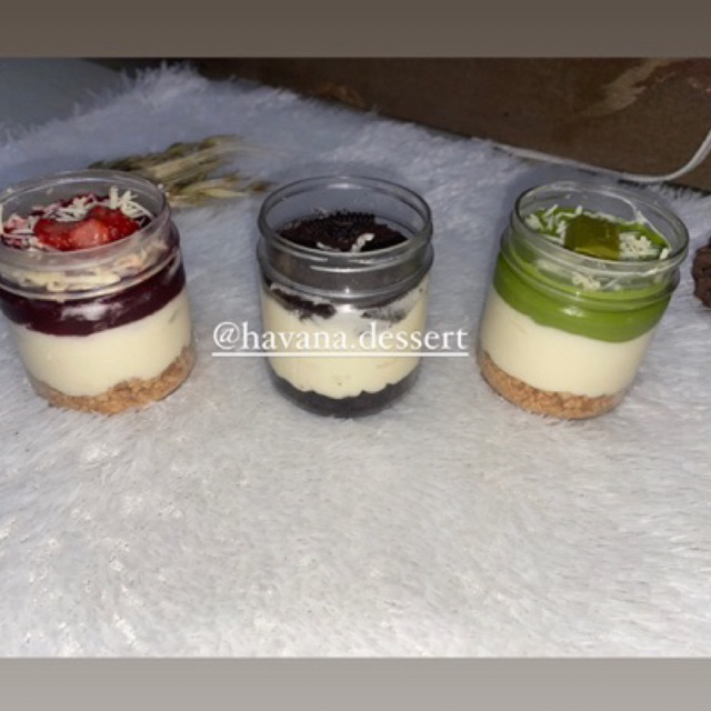 

Cheese Cake in Jar | No Baked Cheese Cake