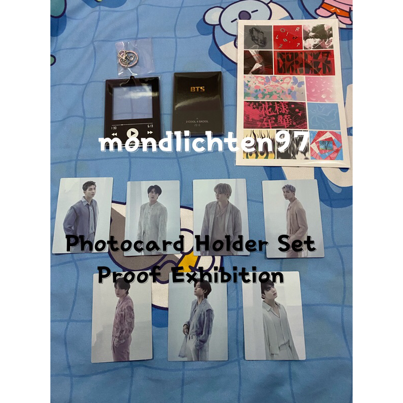 Photocard holder set Proof Exhibition JHOPE