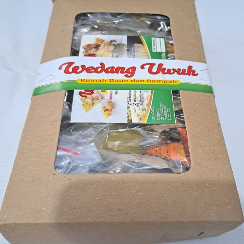 

Wedang Uwuh komplit jahe segar