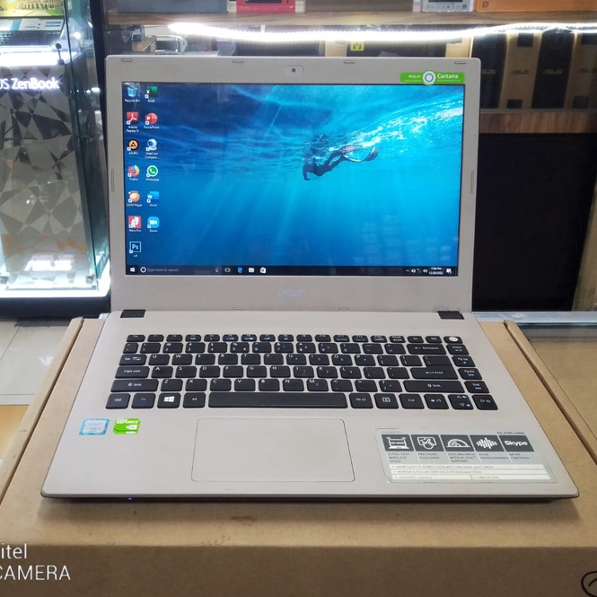 LAPTOP LEPTOP ACER CORE I5 GEN6 RAM 4GB HDD 1000 GB 14 INCH VGA NVIDA 2GB WINDOWS10 SIAP PAKAI