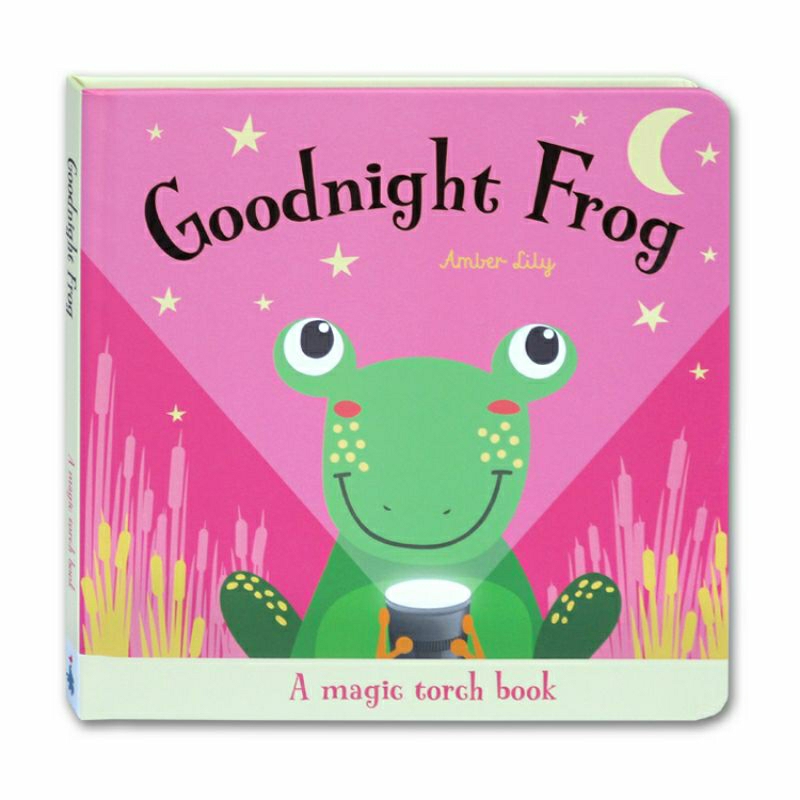 Good Night Frog Board Book (A Magic Torch Book)