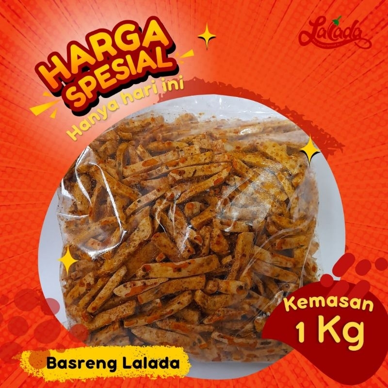 

BASRENG STIK PEDAS GURIH KEMASAN 1kg - AROMA DAUN JERUK