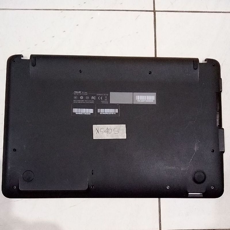 casing Bawah bottom laptop ASUS X540S 2ND ORIGINAL